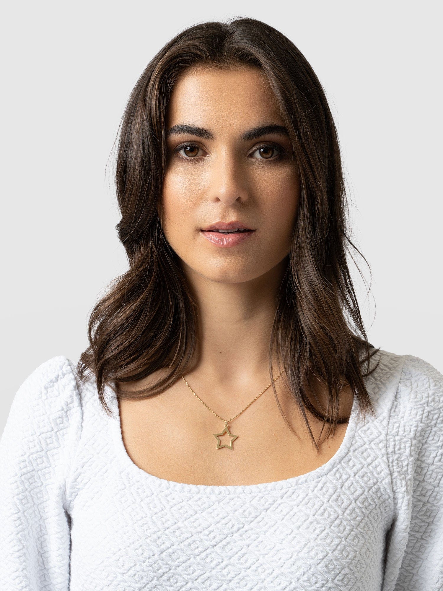 Olivia Puff Sleeve Tee White - Women's T-shirts | Saint + Sofia® USA